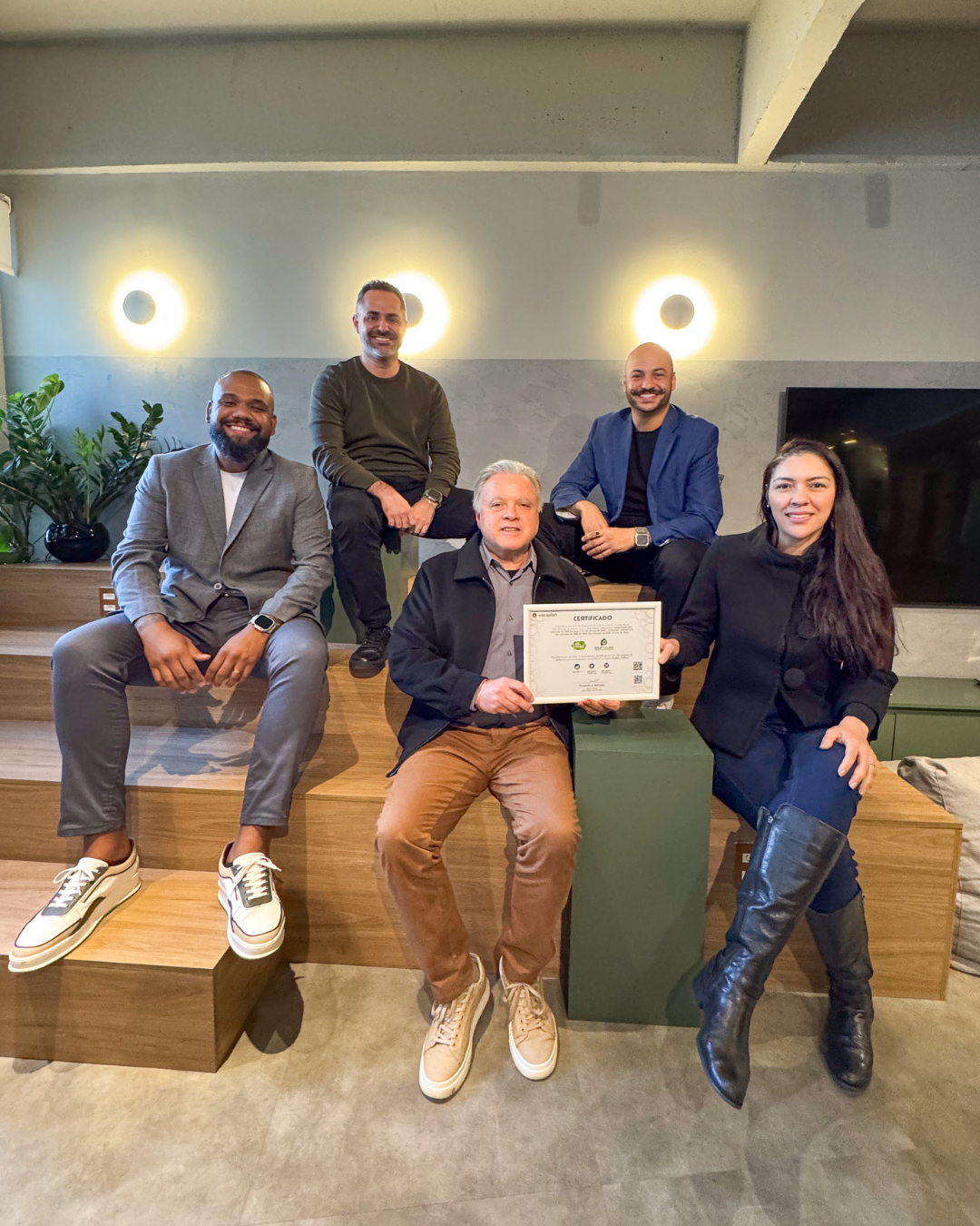 Atingimos 100% da meta de carbono negativo e seguimos ampliando nosso impacto climático